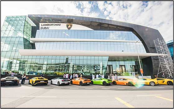 Lamborghini Showroom- Dubai