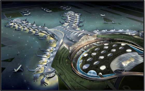 Midfield Terminal Building, Abu Dhabi International Airport – Digital Slave Clock System