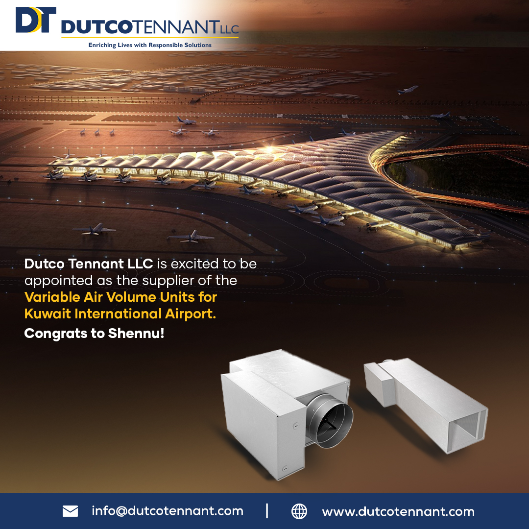 New Terminal at Kuwait International Airport - Variable Air Volume Units
