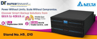 Power Without Interruption: Explore Delta UPS Solutions with Us at Middle East Energy 2026