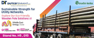 Explore Jauda Koks Wooden Poles with Dutco Tennant LLC at Middle East Energy 2026