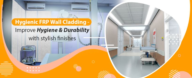 Hygienic FRP Wall Cladding