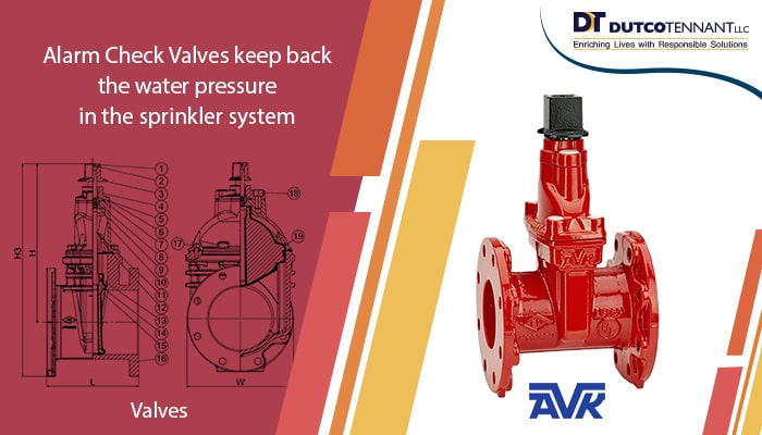 alarm check valve