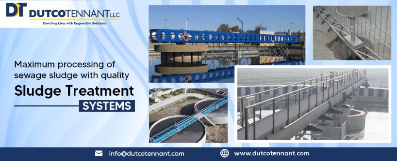 sludge treatment equipment in Dubai