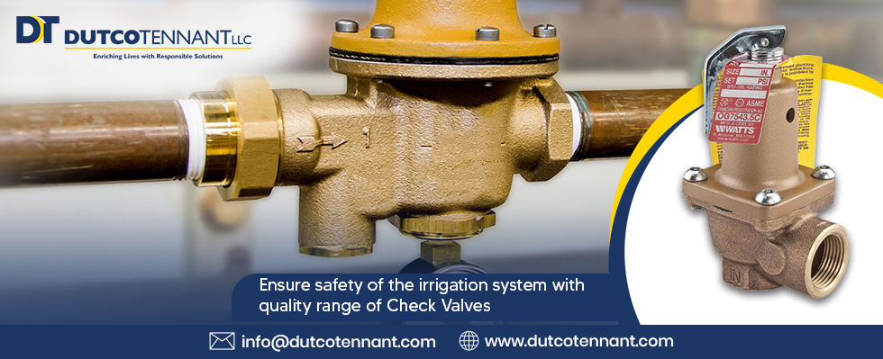 irrigation check valve