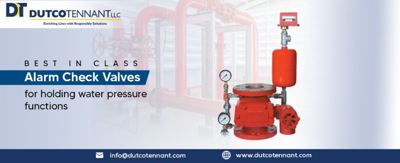 Alarm Check Valves in UAE