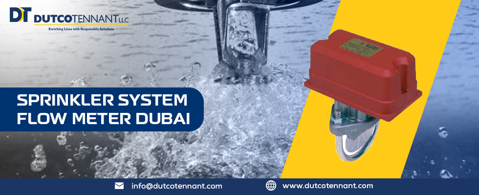 sprinkler system flow meter Dubai