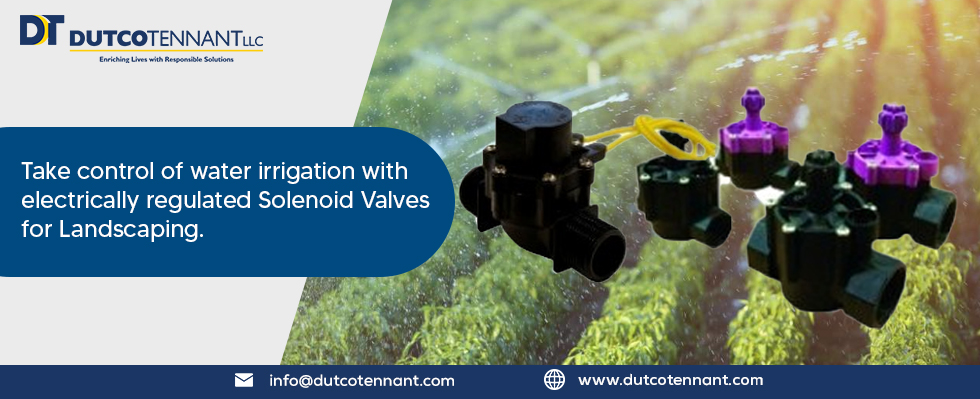 Manual flow control Solenoid Valves suitable for diverse irrigation systems