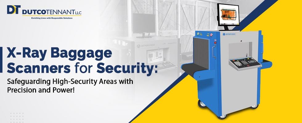 x ray baggage scanner machine