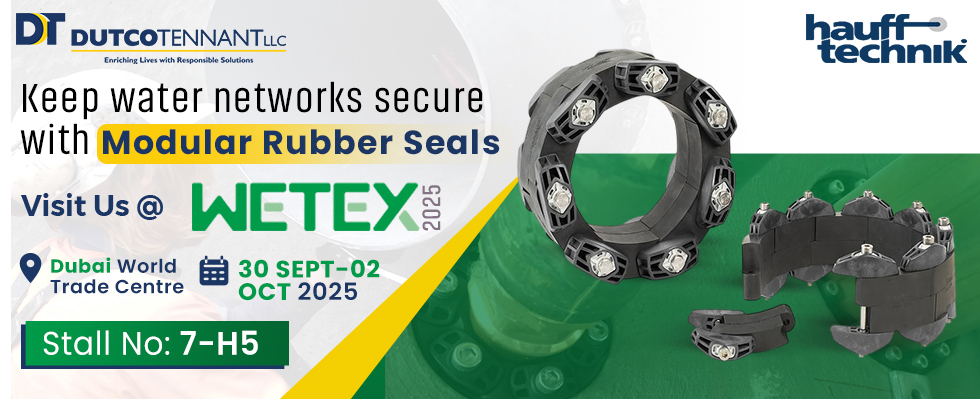 modular pipe seal integrated nuts