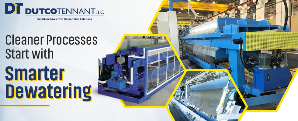 sludge dewatering screw press