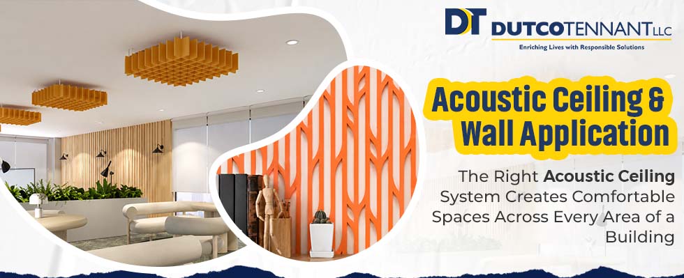 industrial Acoustic Ceiling & Wall Application