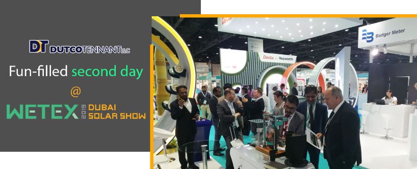 2nd Day Wetex Exhibition 2019 Banner