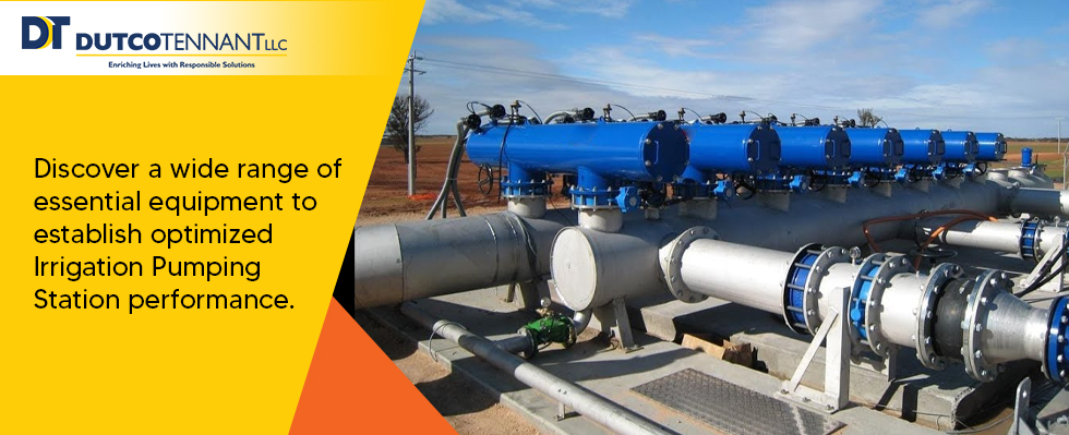 Discover a wide range of essential equipment to establish optimized Irrigation Pumping Station performance