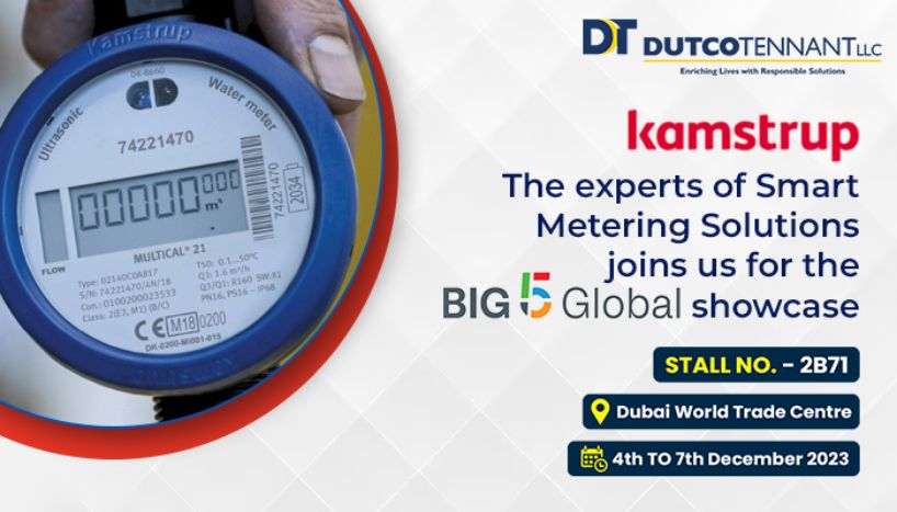 Dutco Tennant LLC with Kamstrup at Big 5 Global