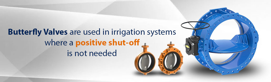 Butterfly Valves For Irrigation Network