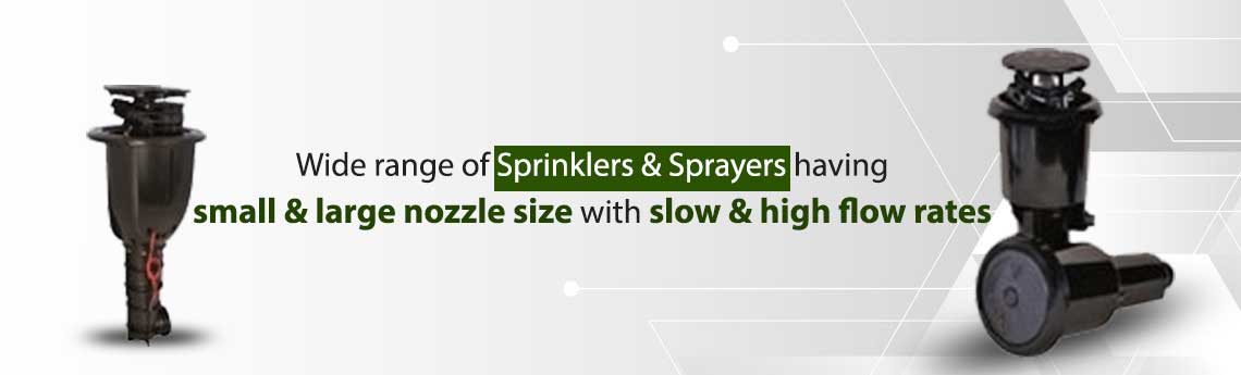 Sprinklers and Sprayers For Agriculture and Horticulture
