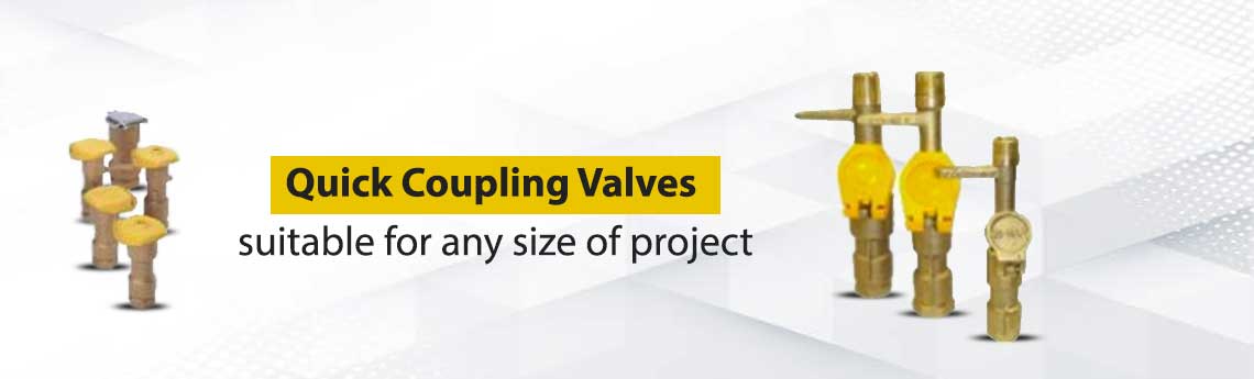 Quick Coupling Valve For Agriculture and Horticulture