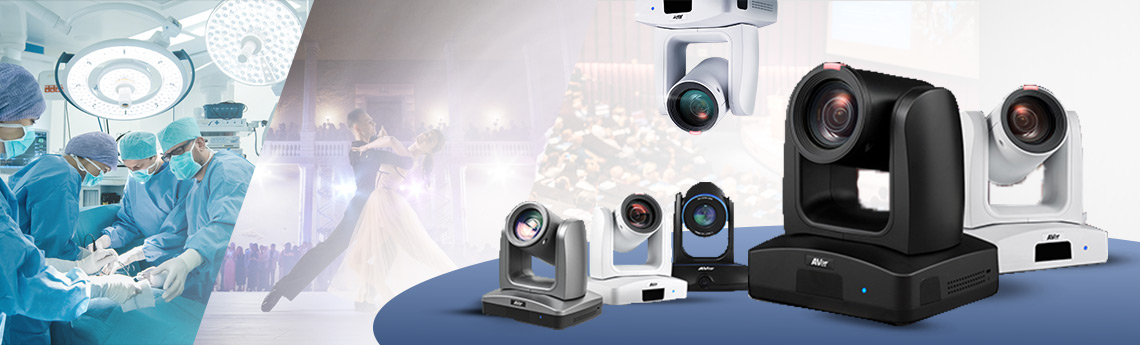 Professional AV cameras