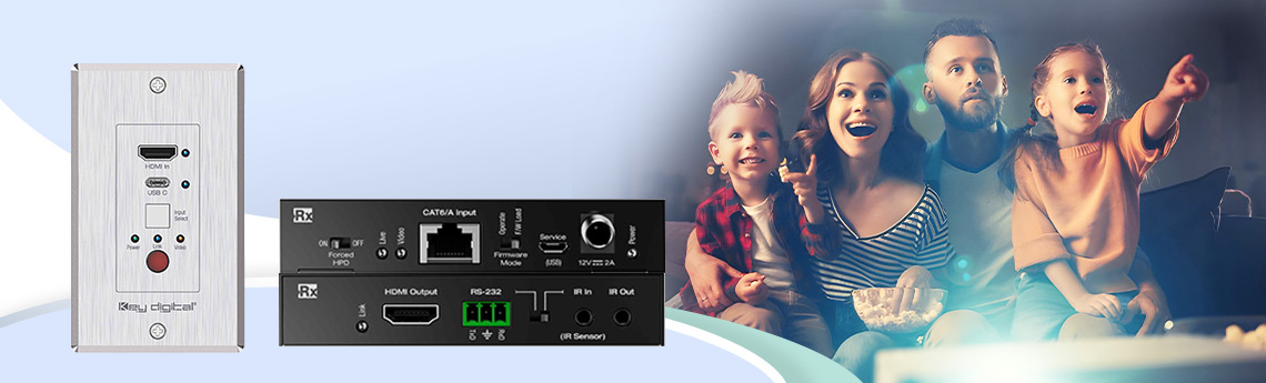 HDMI over CAT6 Extenders