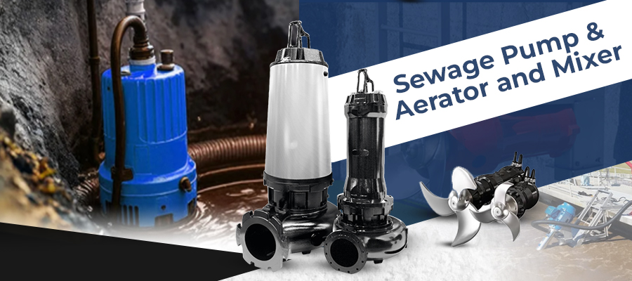 Sewage Pump & Aerator and Mixer