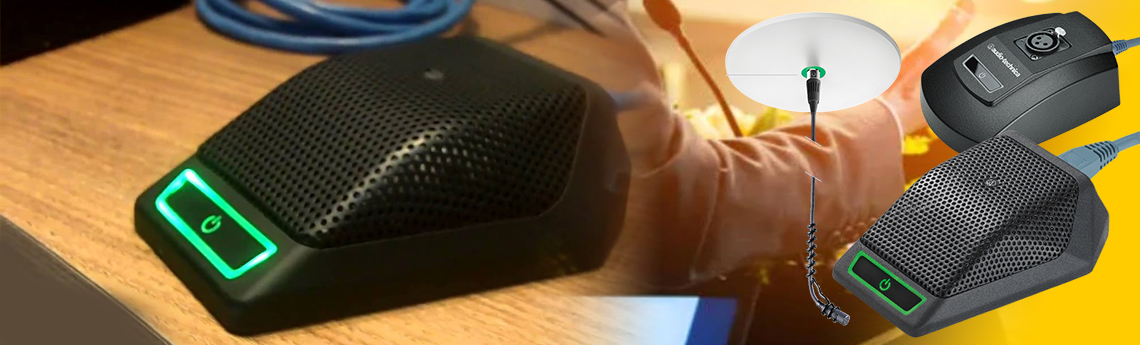 Commercial Audio Network Microphones
