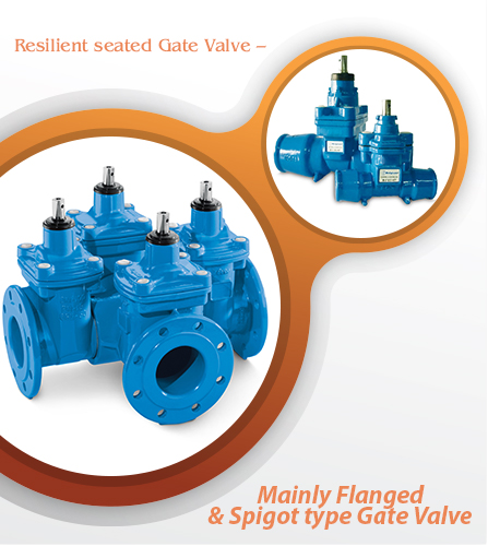 Resilient seated Gate Valve
