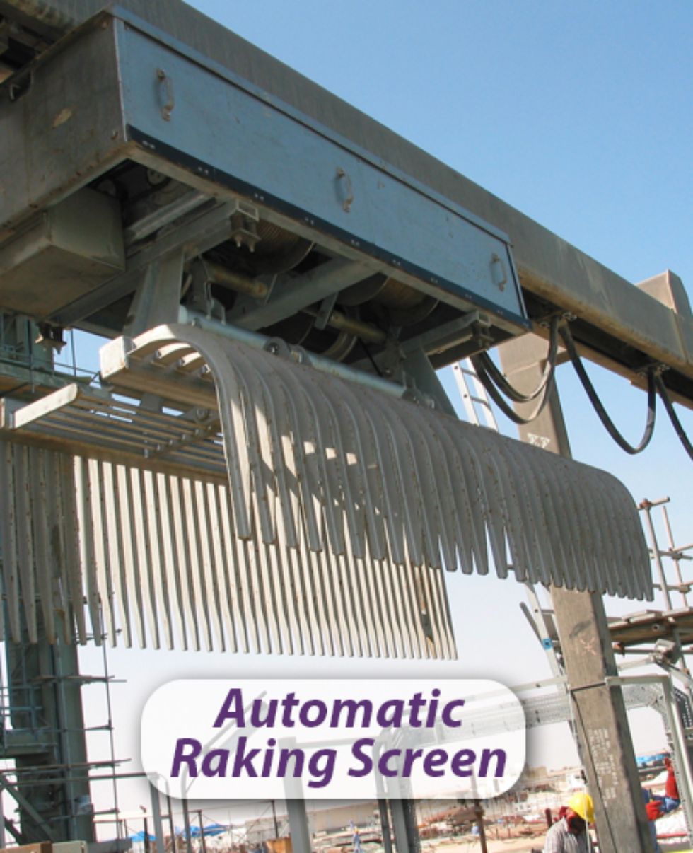 Automatic Raking Screen