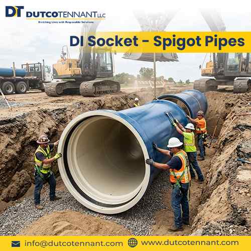 DI socket and spigot pipes