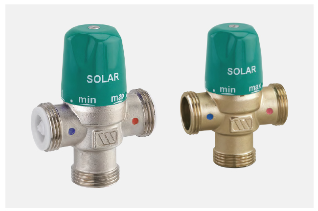 Watts Solar Thermostatic Mixing Valve - MMV SOLAR (MMV-S) Plumbing Products