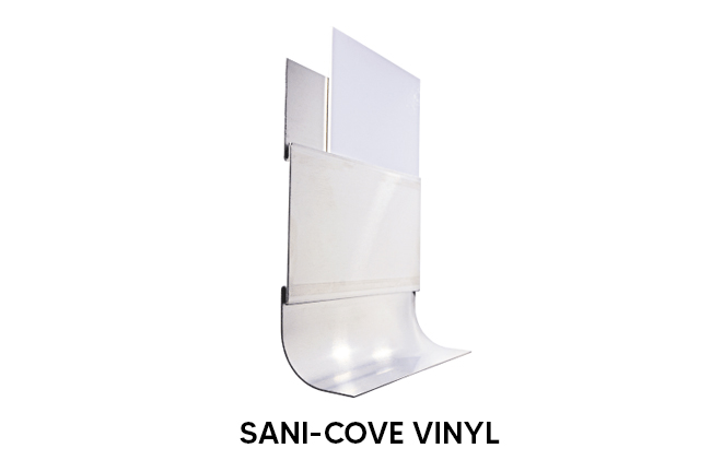 SaniBase Stainless Accessories for Hygienic Wall Systems Architectural Finishing Products
