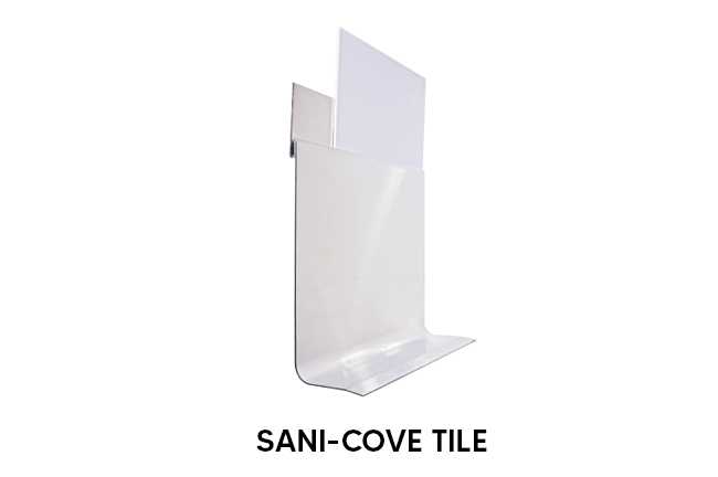 SaniBase Stainless Accessories for Hygienic Wall Systems Construction Specialities
