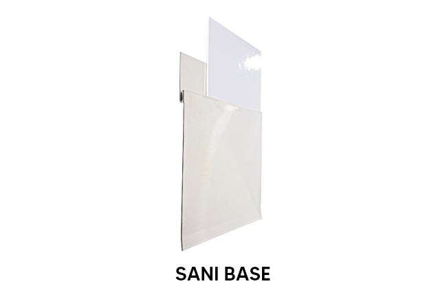 SaniBase Stainless Accessories for Hygienic Wall Systems Dutcotennant