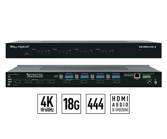 HDMI Matrix Switchers with Independent Audio Dutcotennant