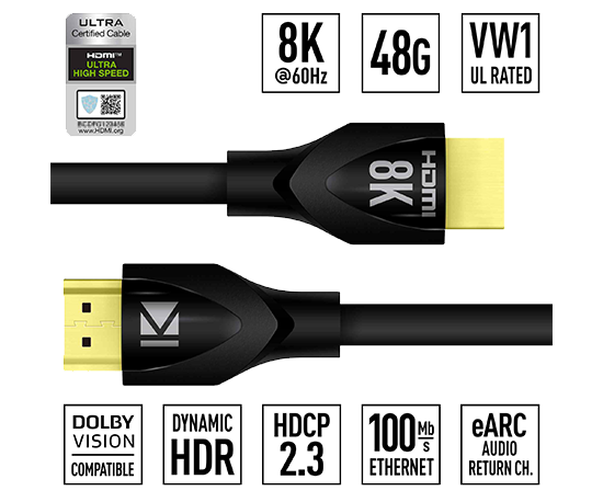 Ultra High Speed HDMI® Cables/Commercial-Grade HDMI Cables - CL3/FT4 Rated Dutcotennant LLC