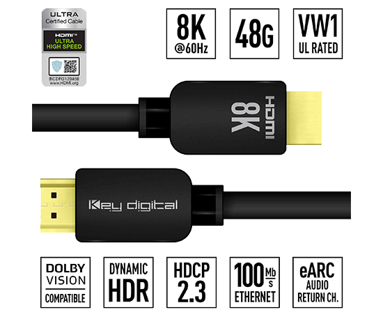 Ultra High Speed HDMI® Cables/Commercial-Grade HDMI Cables - CL3/FT4 Rated Dutco LLC