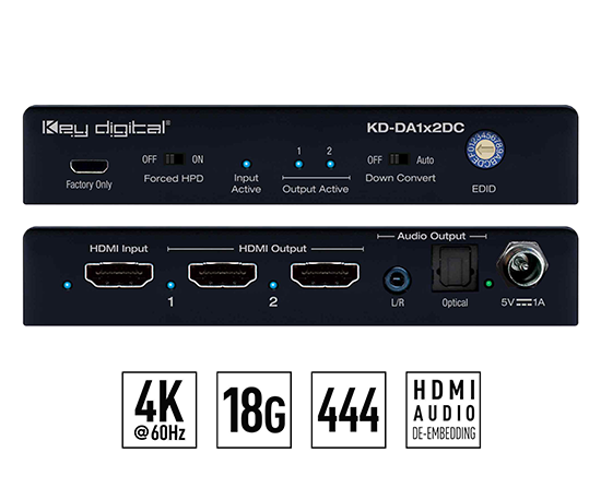 HDMI Distribution Amplifiers AV Switching and Control