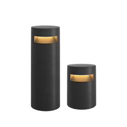 round LED bollard light