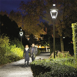 lanterns in post top