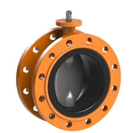 Concentric Type Butterfly Valve - Rubber Lined Potable Water