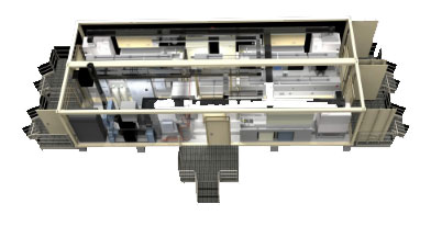 Modular Biosafety Lab ( BSL) Mobile Laboratory