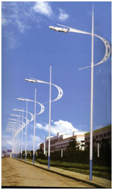 Decorative Steel Poles Road Networks