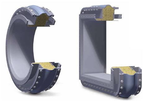 Fabric Expansion Joints Water and Electricity Production