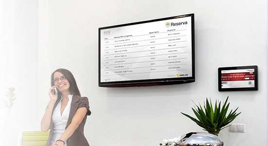 Reserva Room Booking Digital Signage & Video Wall