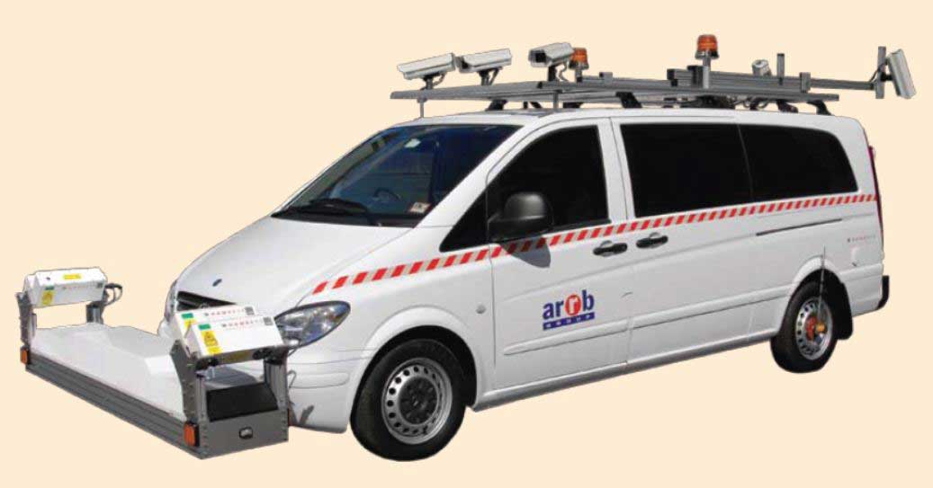 ARRB Network Survey Equipment & Data Collection Vehicle