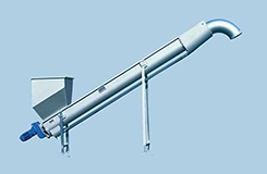 Shaftless Screw Conveyor for Wastewater