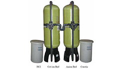 Demineralization / Deionization for Industrial Filtration Plants