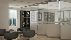 Panglass Basic - Single Glass Movable Partition Wall System