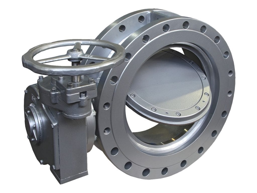 Triple Eccentric Type Butterfly Valves Water Transmission - High Pressure Line