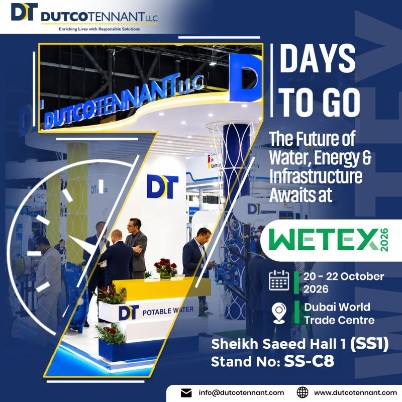 Dutco Tennant days to go at wetex 2026